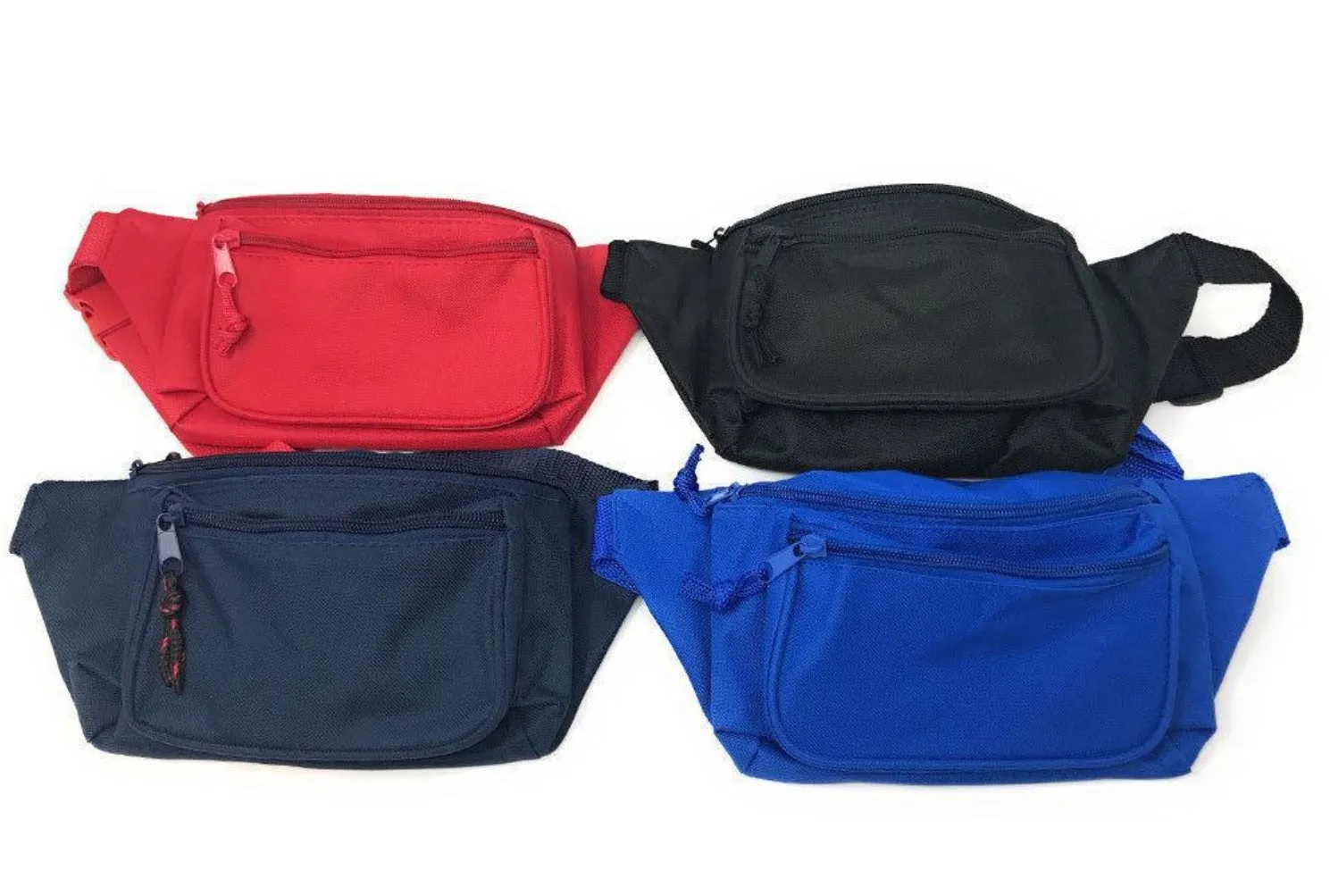Eco Fanny Pack with Three Zippered Pockets