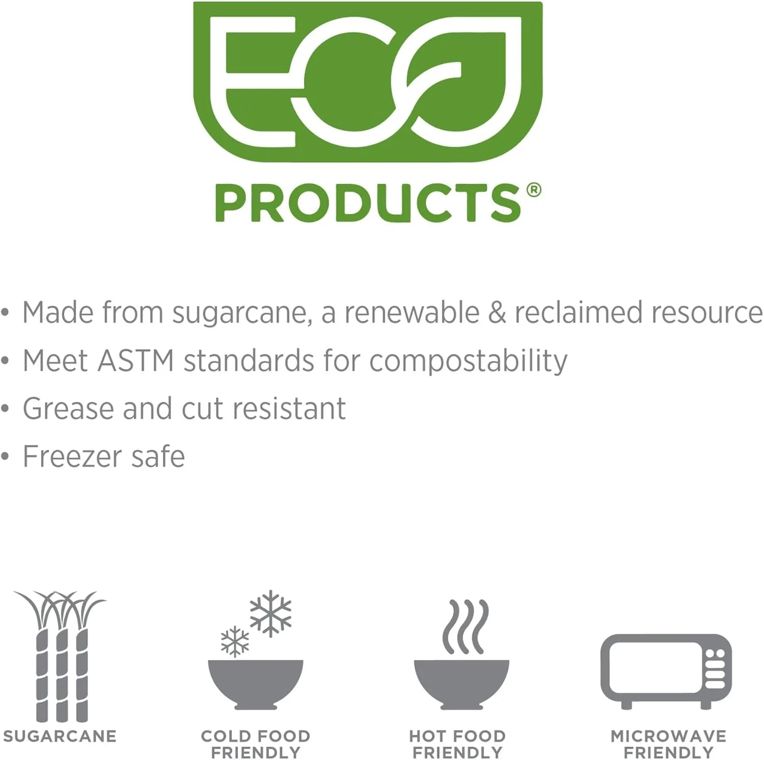 ECO PRODUCTS Compostable 4oz Molded Fiber Portion/Sample Cups, Case of 1800, Vanguard, Disposable Round Food Bowl, White, No PFAS, Lid Available, Tree-free Sugarcane, ASTM Compliant, BPI-Certified
