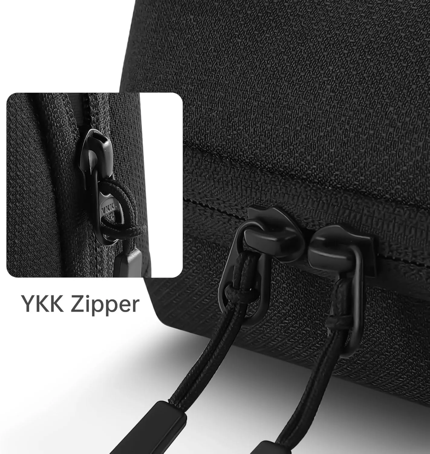 Electronic Organizer Travel Case Bag for Cables, Switch, SD card, Passport and More – Ultimate Protection & Portability Waterproof (Black)