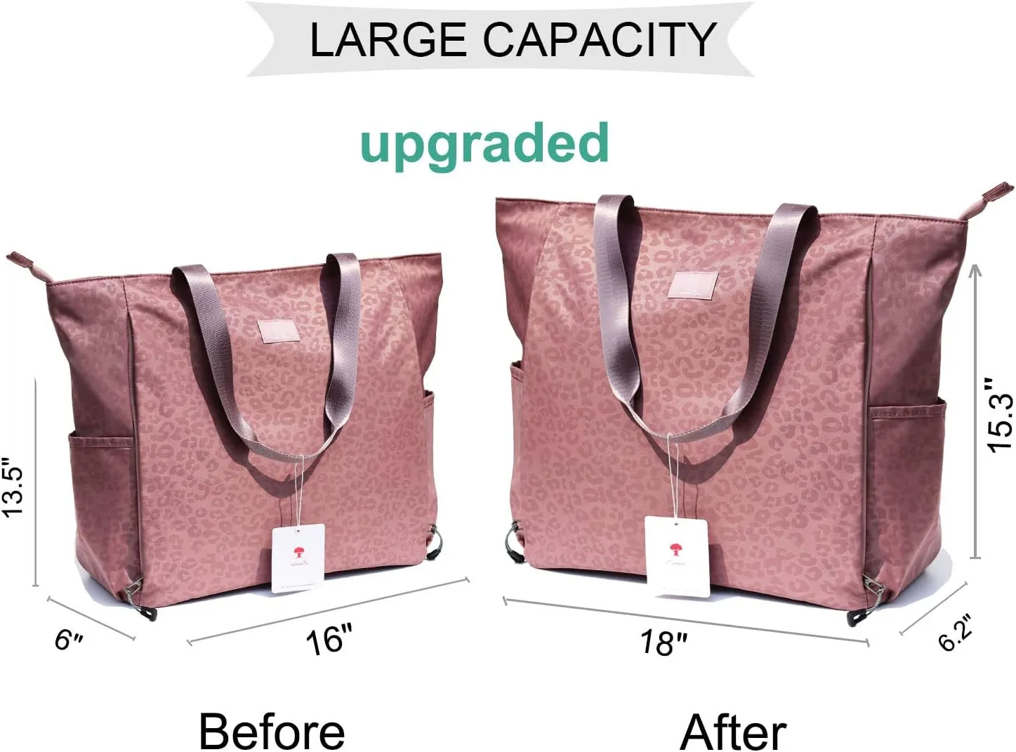 ESVAN Yoga Mat Bag Yoga Tote Carrier Shoulder Bag Carryall Tote for Office,Yoga,Pilates,Travel,Beach and Gym
