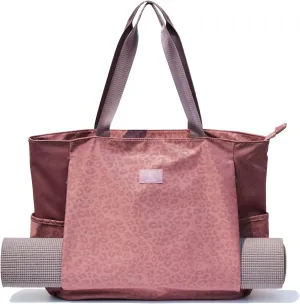 ESVAN Yoga Mat Bag Yoga Tote Carrier Shoulder Bag Carryall Tote for Office,Yoga,Pilates,Travel,Beach and Gym