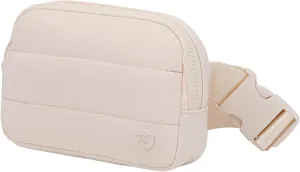 Fanny Packs for Women，Waterproof Belt Bag Bum Bags for Crossbody，Fashion Waist Packs with Adjustable Strap for Traveling, Hiking, Running（Beige）