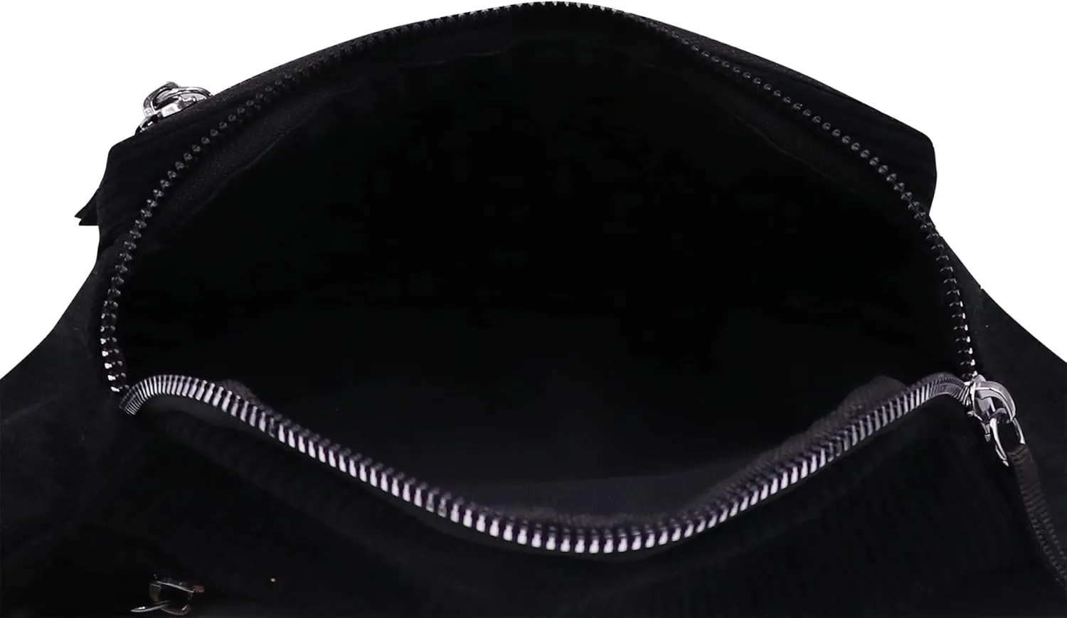 Fashion Corduroy Waist Pack Zipper Chest Fanny Pack Adjustable Belt Bag Cell Phone Wallet Purse for Sport Travel