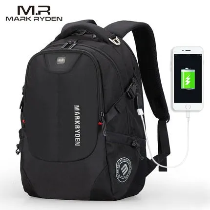 Fashion Multifunction USB Charging 15inch Laptop Business Bag