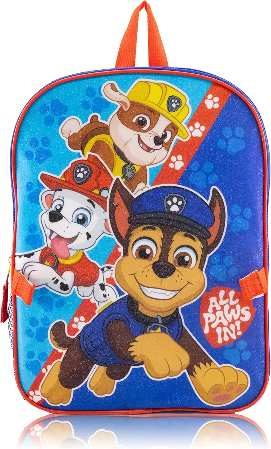 Fast Forward Paw Patrol Backpack With Lunch Box for Kids | Insulated Lunch Bag Lunch Box for Boys, Girls, Toddlers | 14" Backpack for School and Reusable Lunchbox