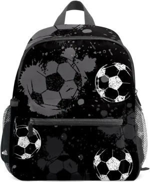 FCZ Kids School Bag Girls Boys Preschool Toddler Backpack Lightweight Shoulder Book Bag for Kids Perfect for Kindergarten Football Soccer