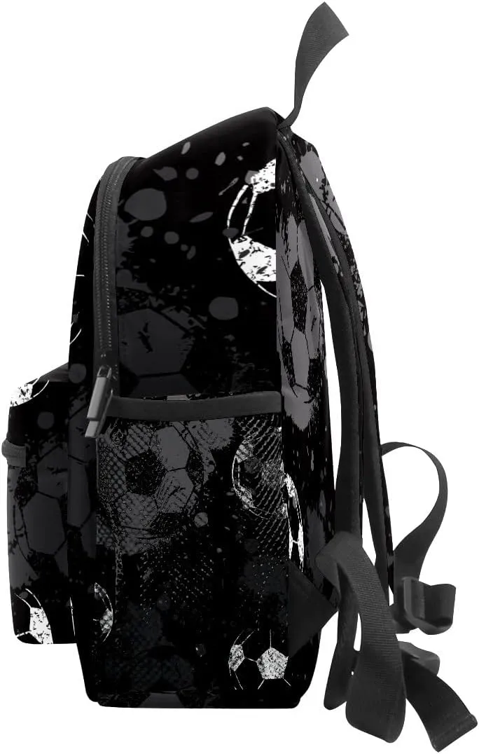 FCZ Kids School Bag Girls Boys Preschool Toddler Backpack Lightweight Shoulder Book Bag for Kids Perfect for Kindergarten Football Soccer