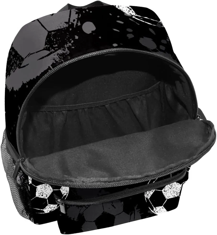 FCZ Kids School Bag Girls Boys Preschool Toddler Backpack Lightweight Shoulder Book Bag for Kids Perfect for Kindergarten Football Soccer