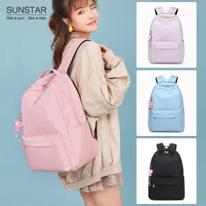 Female Korean College Solid Color Fashion Backpacks