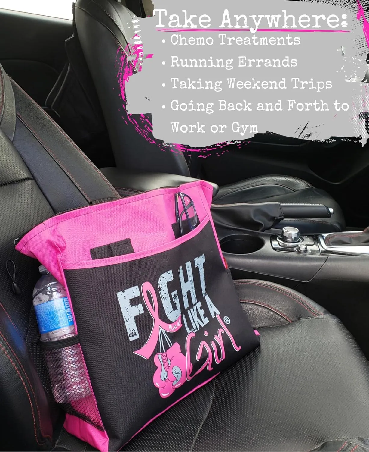 Fight Like a Girl Knockout Dakota 5-Pocket Tote Bag