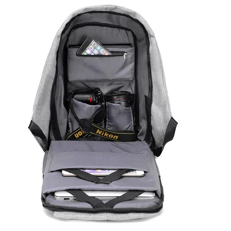 Flawless Waterproof Laptop Amazing Anti-theft Backpack-External Fast shipping USB