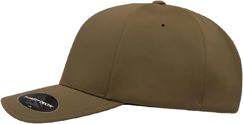 Flexfit Delta 180 Seamless Stretch-Fitted Hat with 3-Layer Sweatband | Bulk Packs Available