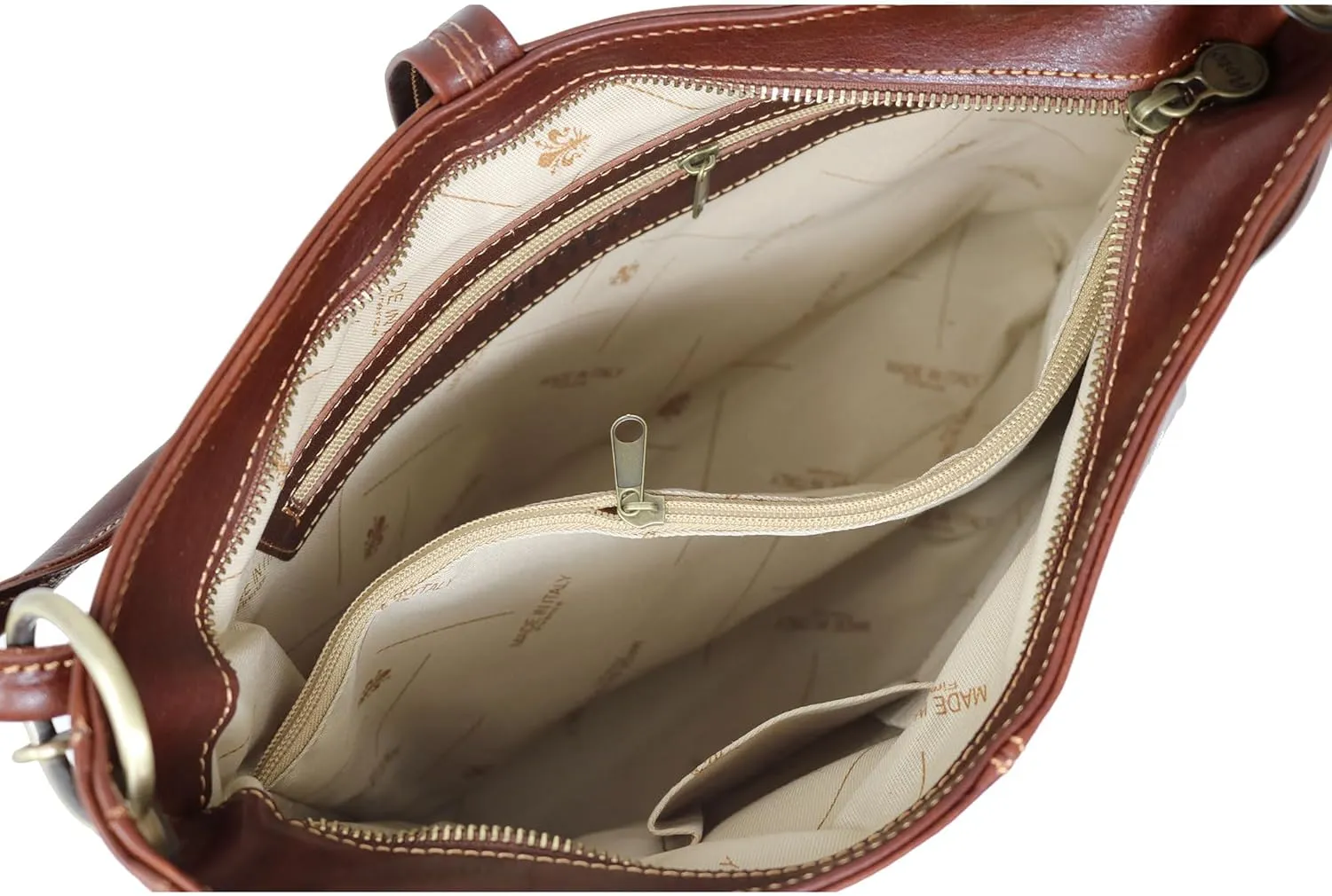 Floto Luggage Italian Tavoli Tote, Vecchio Brown, Medium
