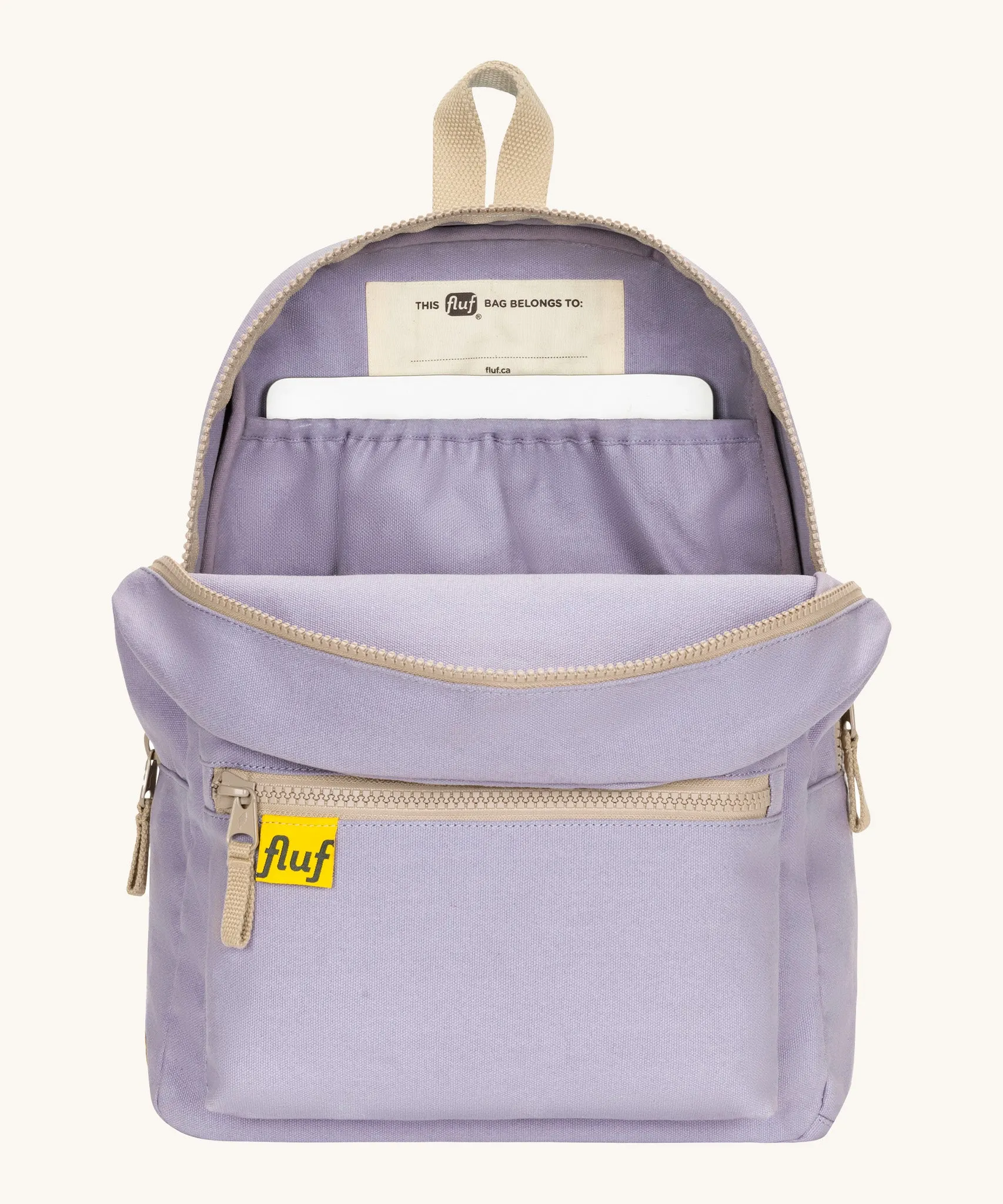 Fluf B Pack Organic Cotton Backpack