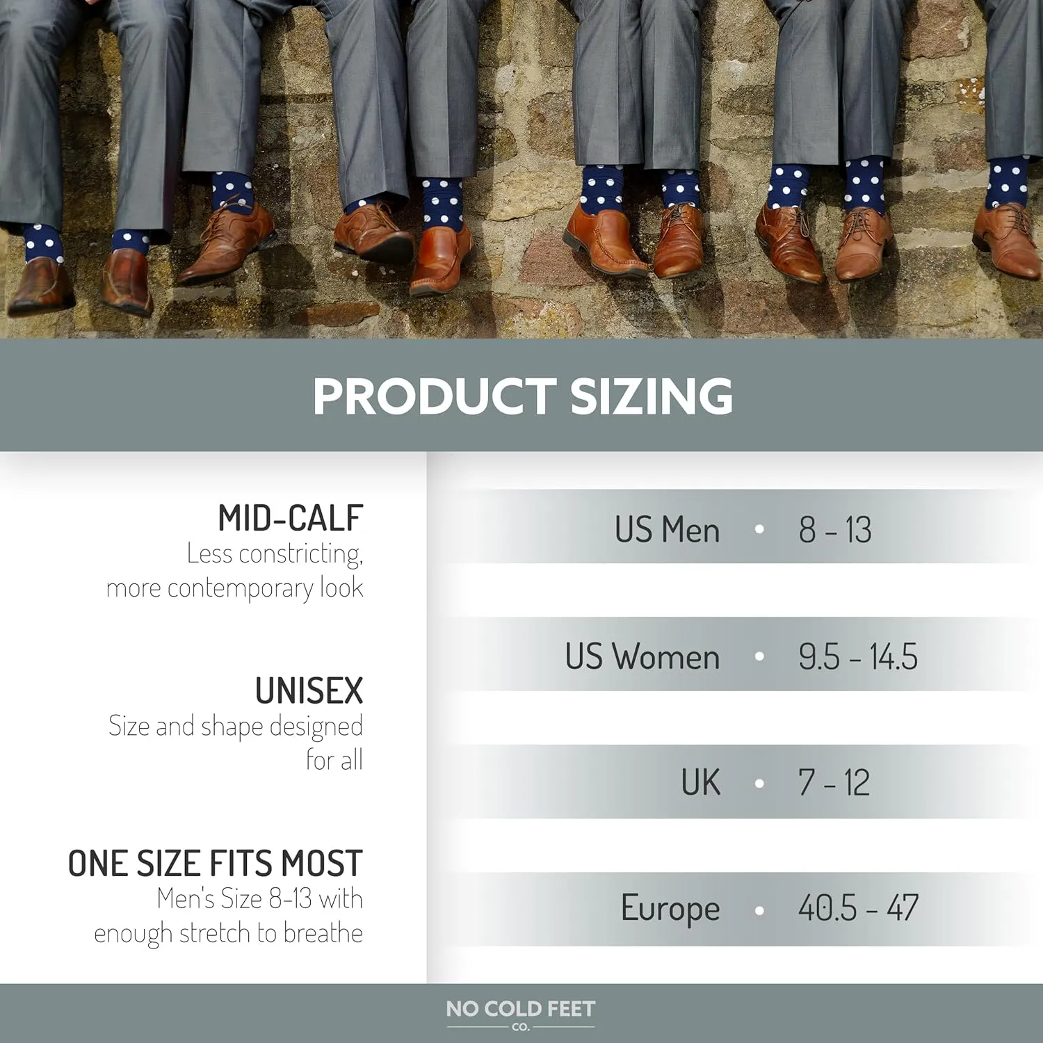 Fun Blue Colorful Novelty Socks for Men for Dress Casual Formal Groomsmen Wedding, 2 Pack