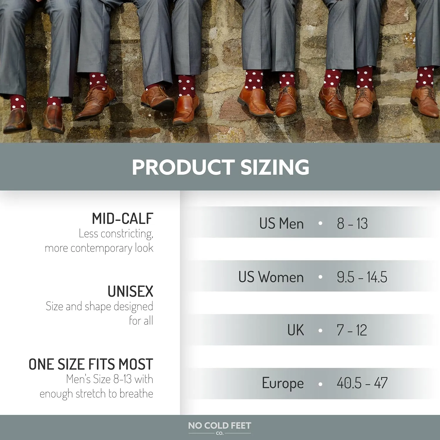 Fun Burgundy Colorful Novelty Socks for Men for Dress Casual Formal Groomsmen Wedding, 2 Pack