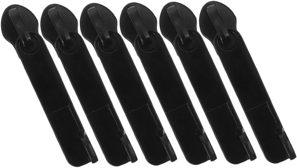 Gatuida 6pcs Heavy Duty Zipper Repair Kit for Luggage Clothing Universal Zipper Pull Replacement for Jacket Slider Repair Kit