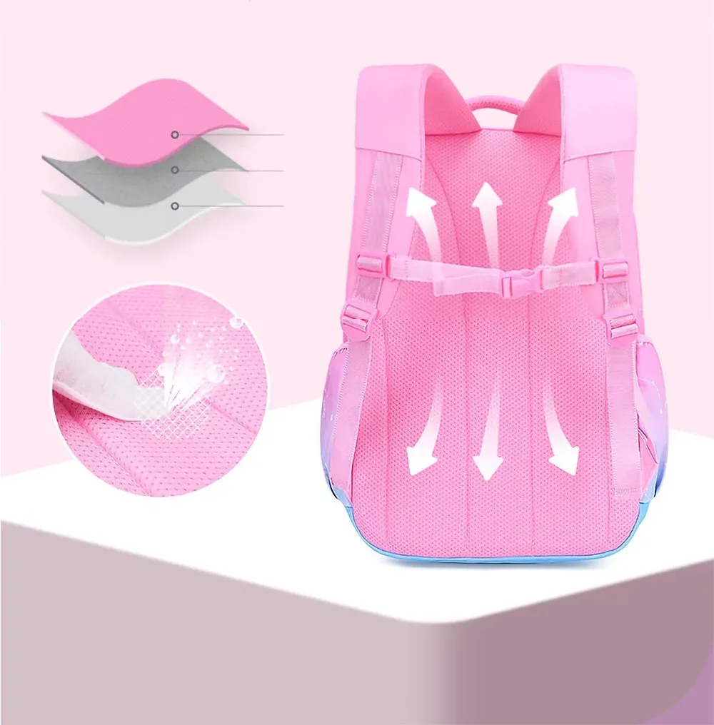 Gift,Pink Artistic School Kids,Primary Girls,Shoulder Bookbags School Backpacks Bag Children for School for Season Only available now