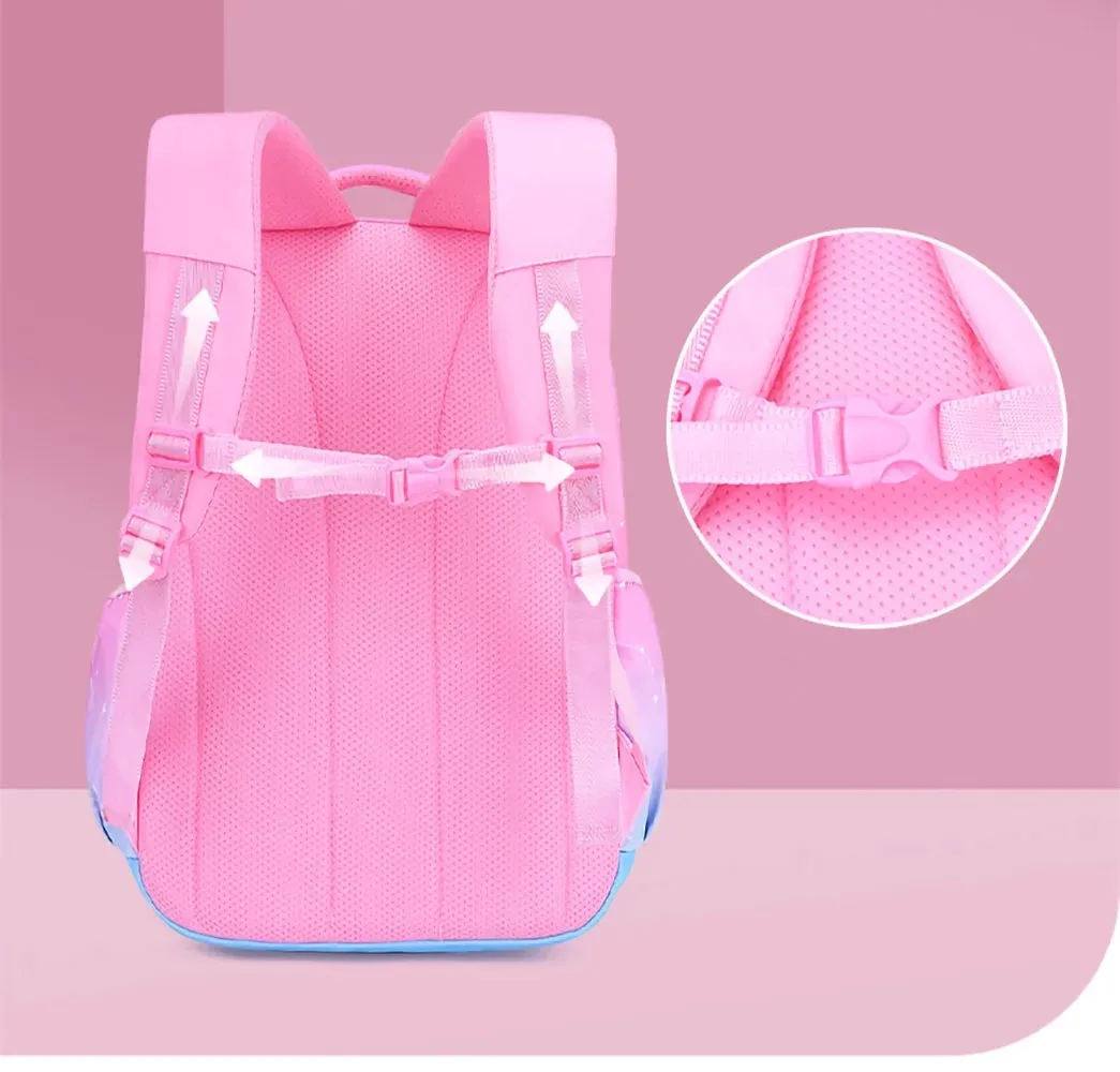 Gift,Pink Artistic School Kids,Primary Girls,Shoulder Bookbags School Backpacks Bag Children for School for Season Only available now