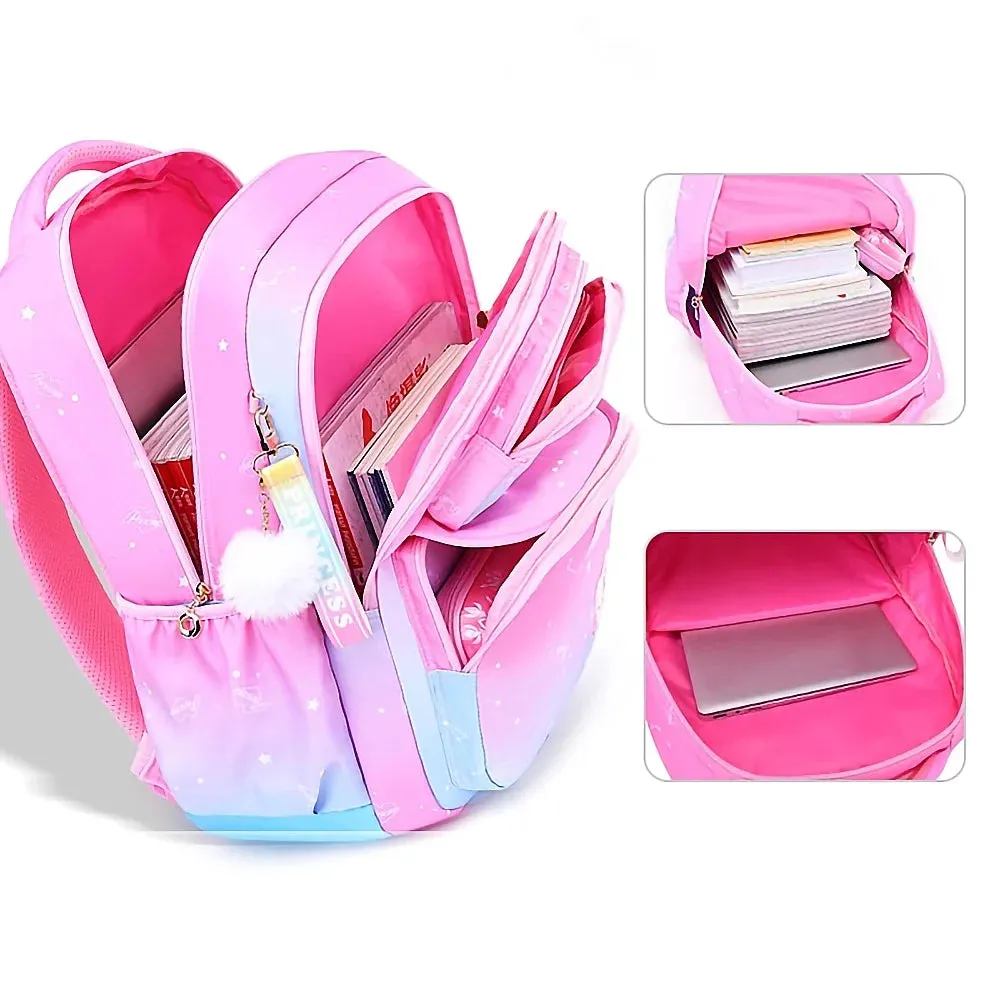 Gift,Pink Artistic School Kids,Primary Girls,Shoulder Bookbags School Backpacks Bag Children for School for Season Only available now