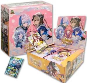 Goddess Story Booster Box Goddess Story Waifu Series TCG Anime Girl Collection Trading Cards (NS2-9)
