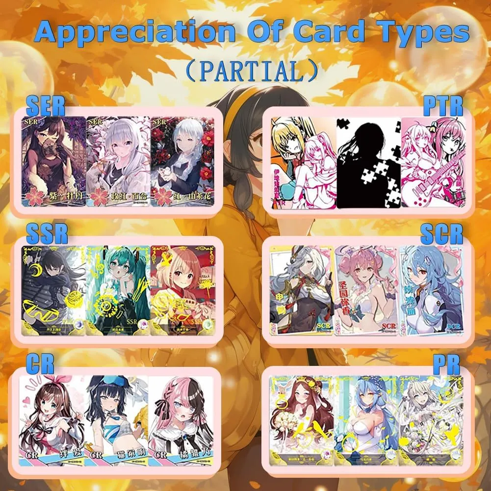 Goddess Story Booster Box Goddess Story Waifu Series TCG Anime Girl Collection Trading Cards (NS2-9)