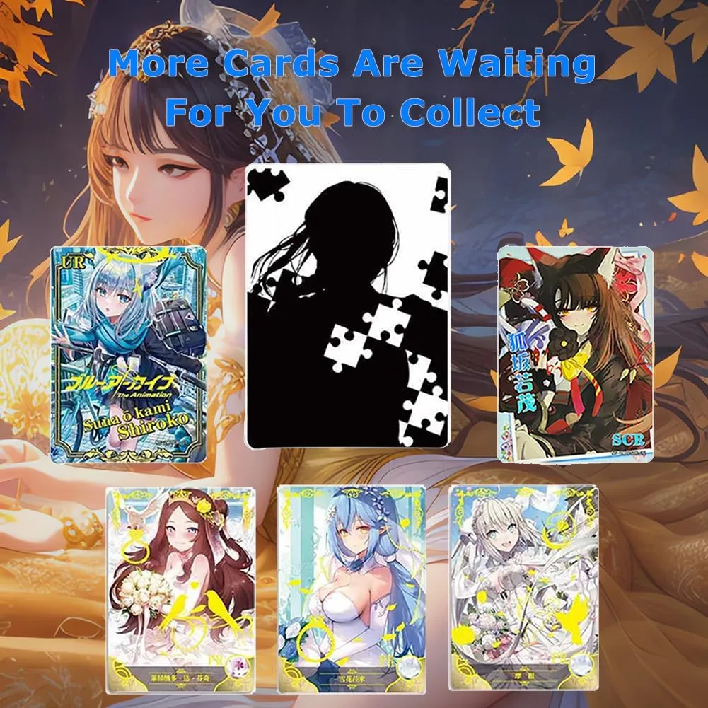 Goddess Story Booster Box Goddess Story Waifu Series TCG Anime Girl Collection Trading Cards (NS2-9)