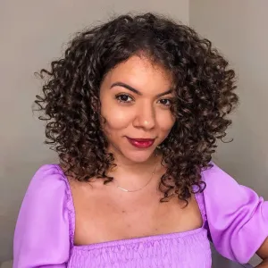GoGo Curl Crochet Hair 7 Packs Water Wave Crochet Hair for Women 8 Inch Short Curly Crochet Braids Hair Ombre Brown Deep Wave Braiding Hair for Boho Braids (8 Inch, 1B/4/30)