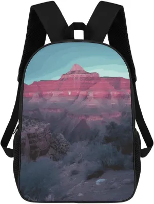 Grand Canyon Backpack Casual Travel Bag Lightweight Waterproof Laptop Daypack for Women Men 17 Inch