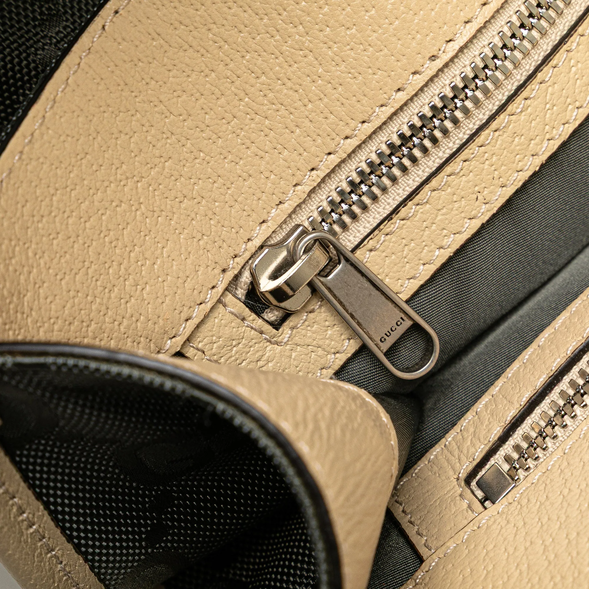 Gray Gucci Medium GG Nylon Off the Grid Convertible Tote Satchel