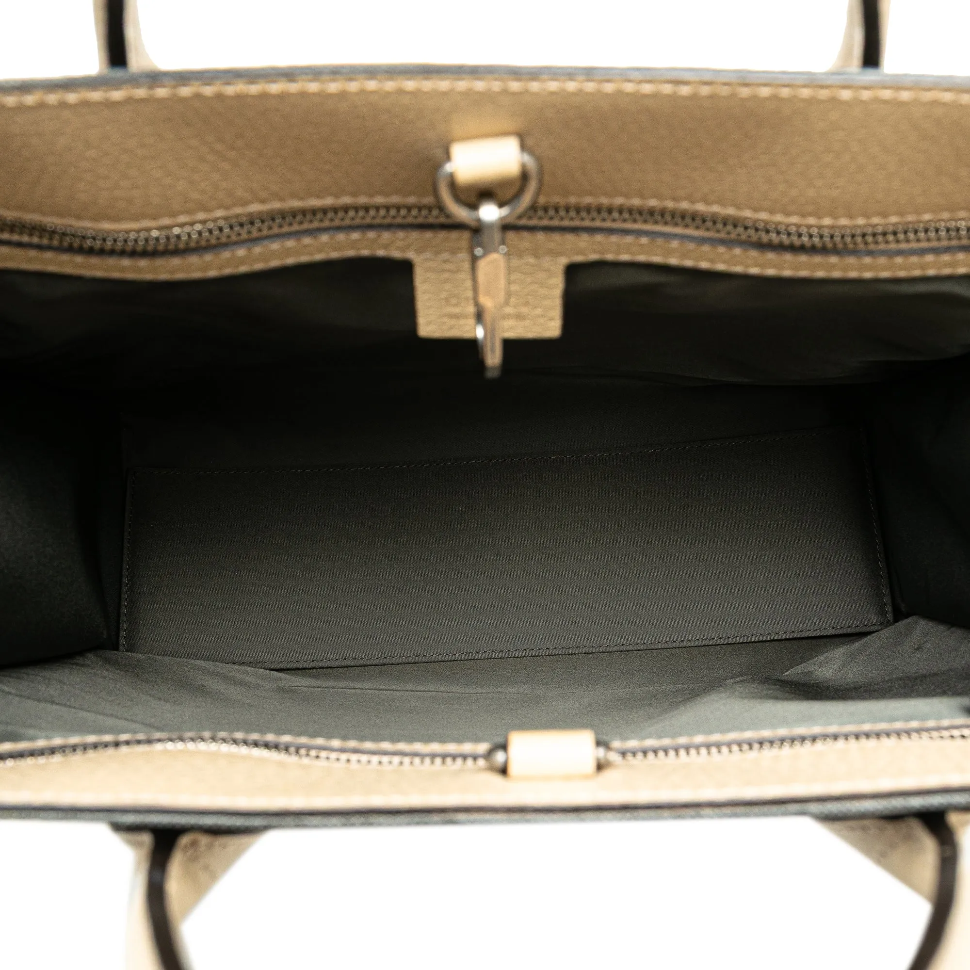 Gray Gucci Medium GG Nylon Off the Grid Convertible Tote Satchel