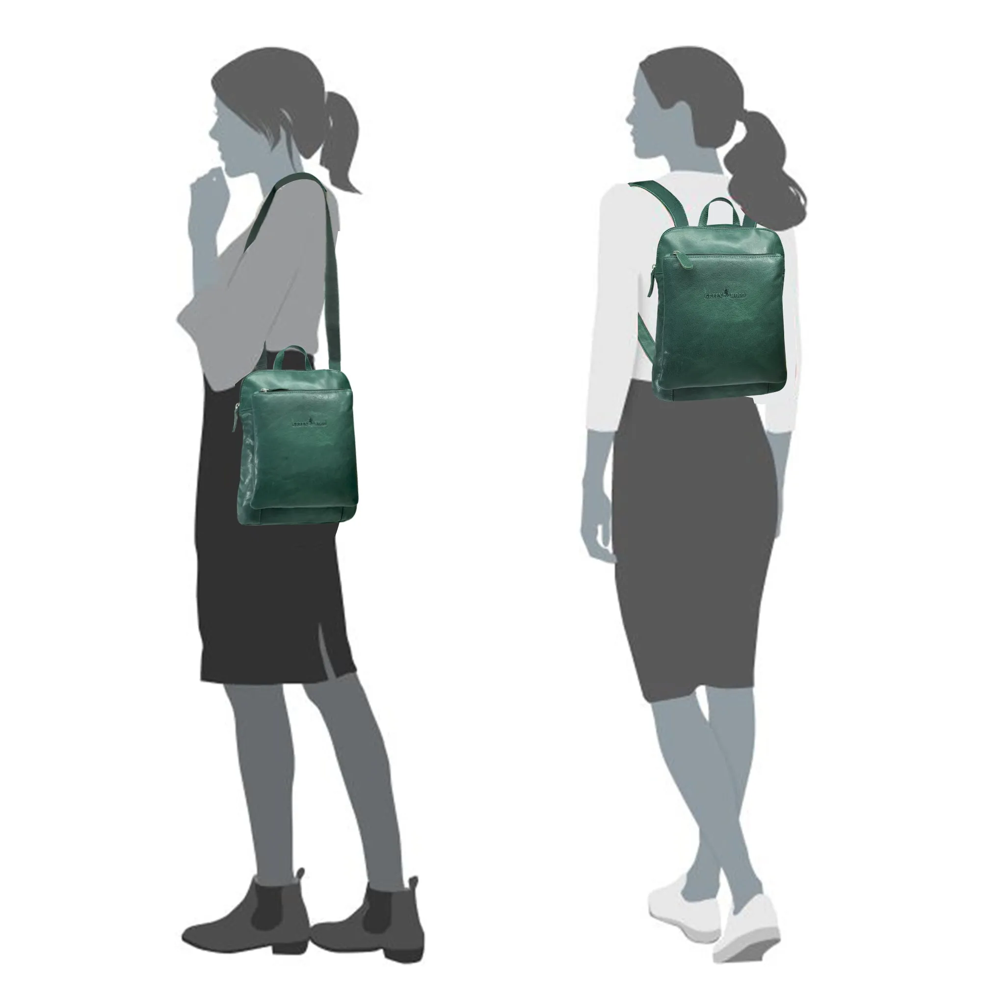 GW9330108 ~ Small Backpack / Shoulder Bag