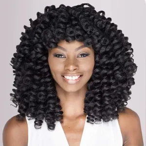 HAIR: Kenzie Curl Crochet Hair | Pack of 1, 20 Curls Per Pack | Synthetic Hair Extensions | Bouncy Curly Hair for Women