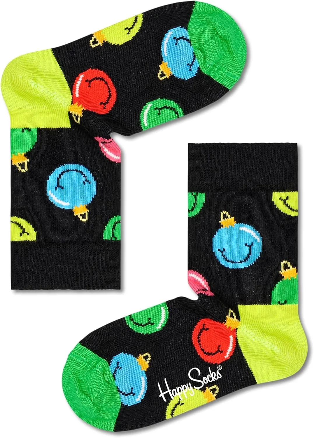 Happy Socks Kids Holiday Crew Socks- Christmas, Halloween & More- Ages 2-9Y