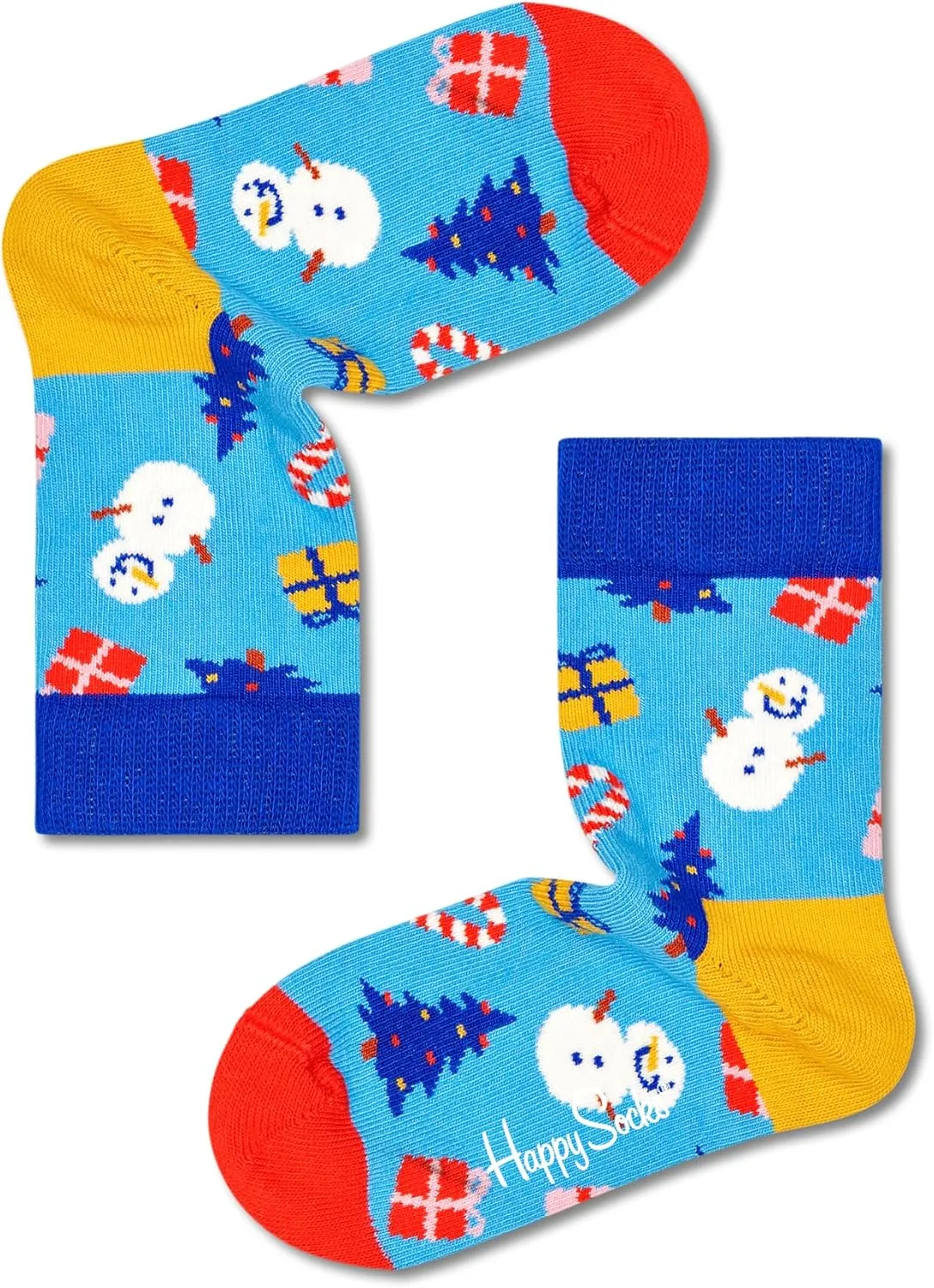 Happy Socks Kids Holiday Crew Socks- Christmas, Halloween & More- Ages 2-9Y