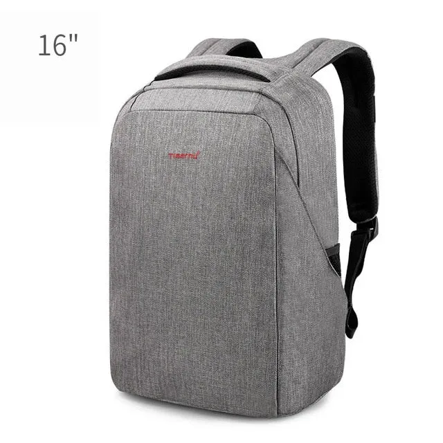 Hard Shell Anti Theft Laptop USB Recharging Backpack