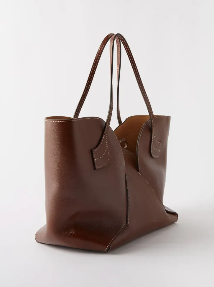 Hereusepal Large Leather Tote Bag