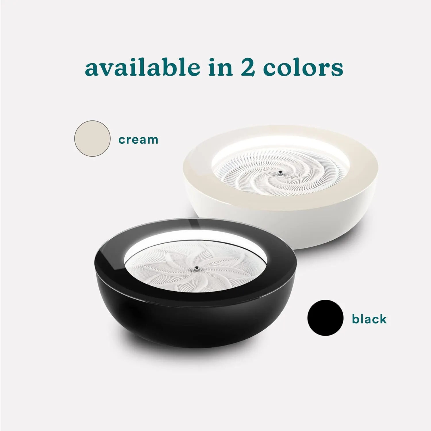 Homedics Drift Sandscape, Perpetual Motion Machine, Zen Garden, Meditation Accessories, Decorative Sandscape, Bluetooth, iOS, Android, by Homedics (16 Inch (Small), Cream)