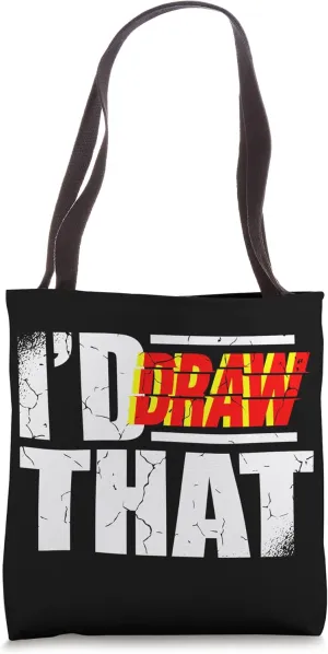 I'd Draw That Booster Pack Trading Card Game Lover Tote Bag