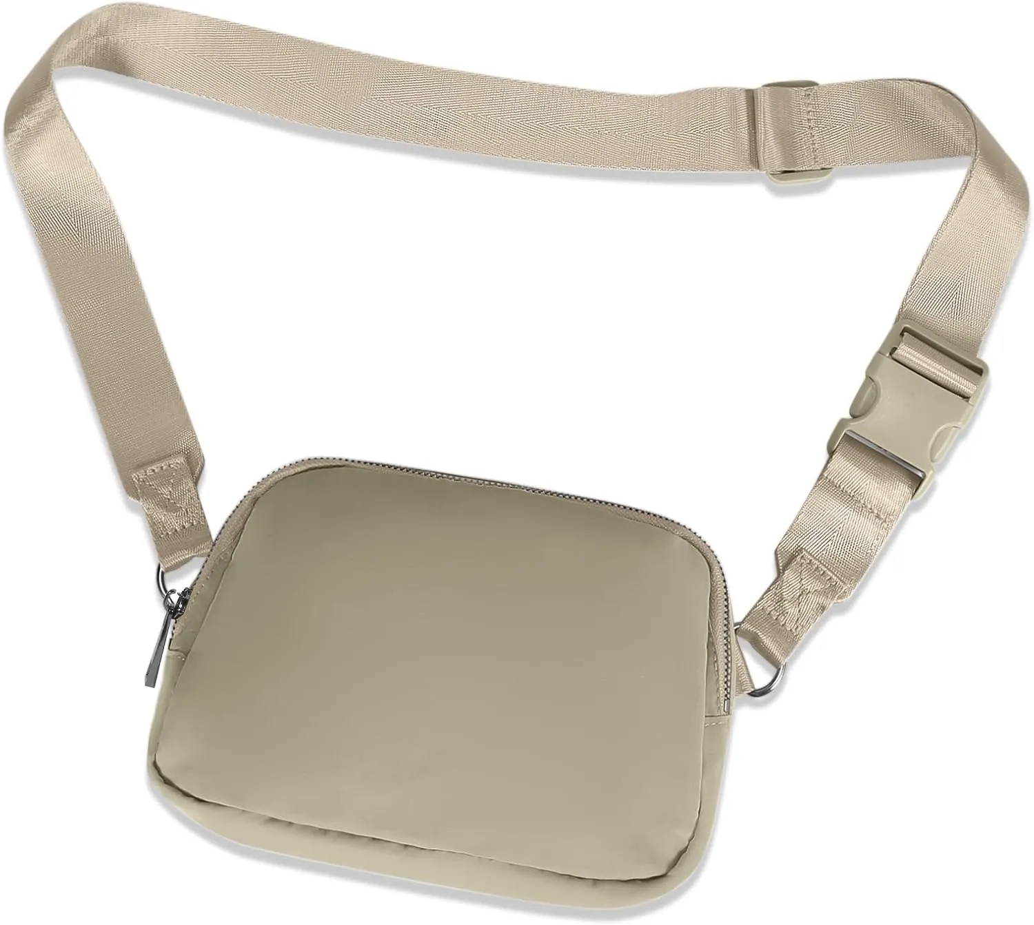 INTINI Everywhere Belt Bag – Large, Crossbody Fanny Pack Women 56 Inch Plus Size Waist Cross Body Fashion Khaki