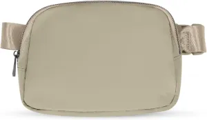 INTINI Everywhere Belt Bag – Large, Crossbody Fanny Pack Women 56 Inch Plus Size Waist Cross Body Fashion Khaki