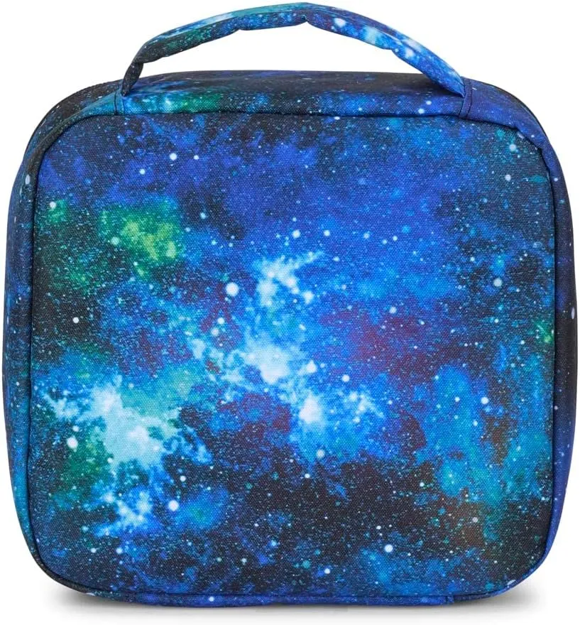 JanSport Lunch Break Insulated Cooler Bag - Leakproof Picnic Tote, Cyberspace Galaxy