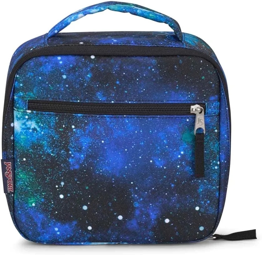 JanSport Lunch Break Insulated Cooler Bag - Leakproof Picnic Tote, Cyberspace Galaxy