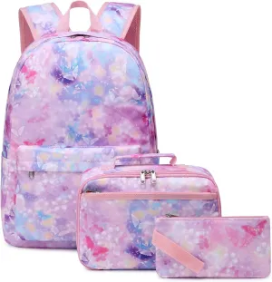 JIANYA School Backpack for Teen Girls - Lightweight Kids Girls School Book Bags