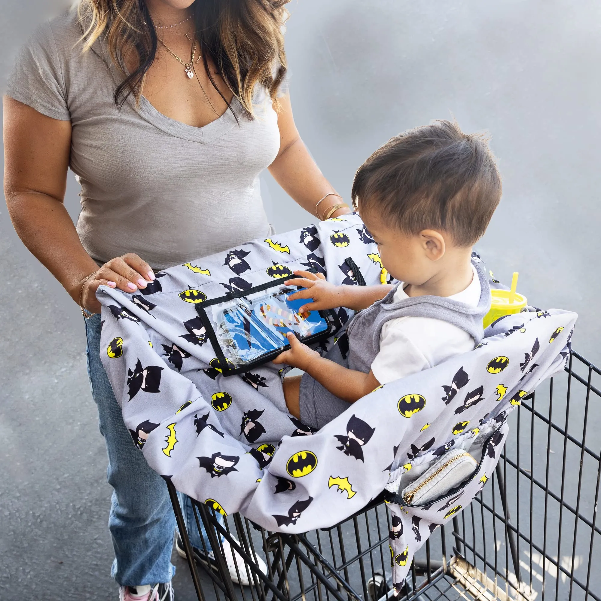 J.L Childress Shopping Cart & High Chair Cover for Baby to Toddler