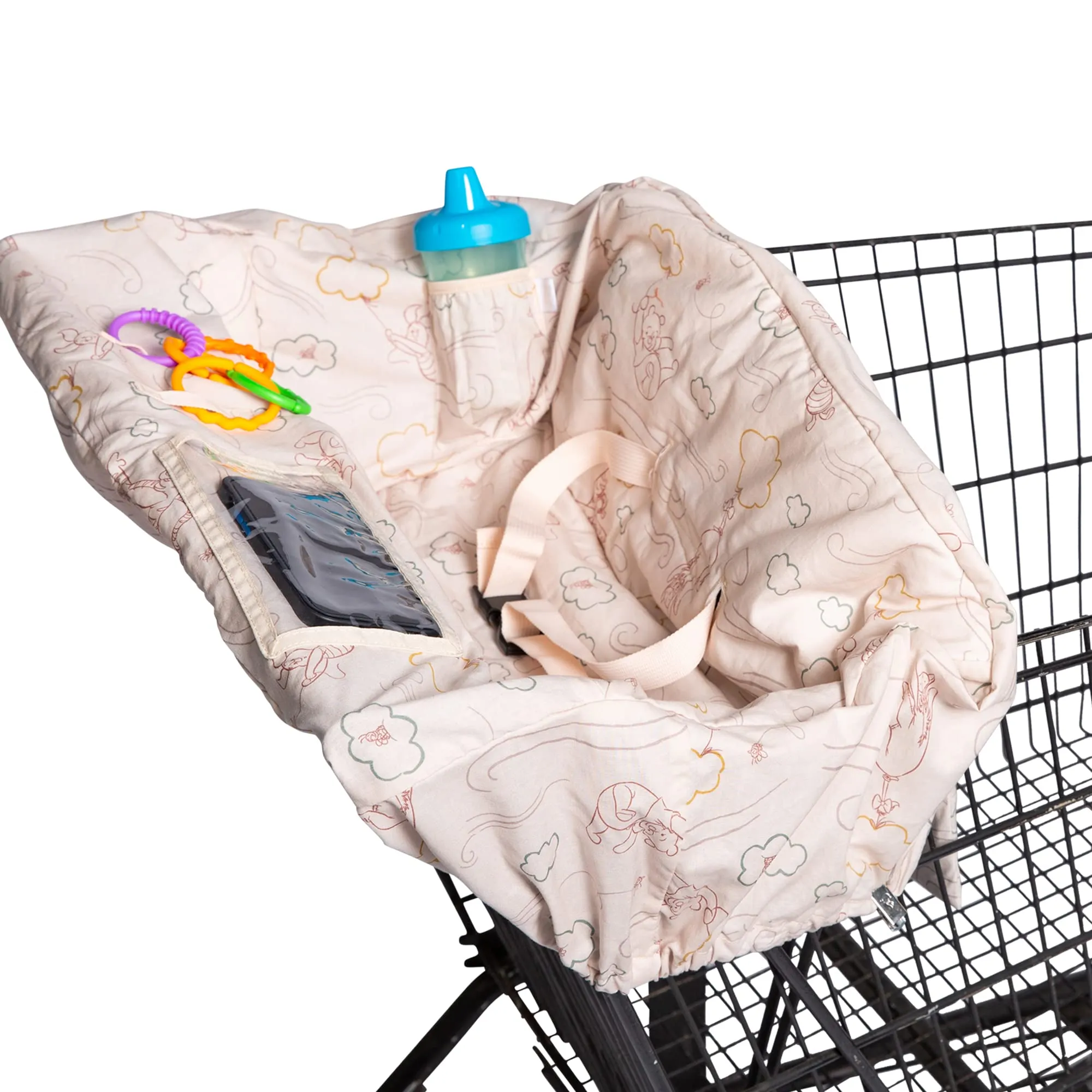 J.L Childress Shopping Cart & High Chair Cover for Baby to Toddler