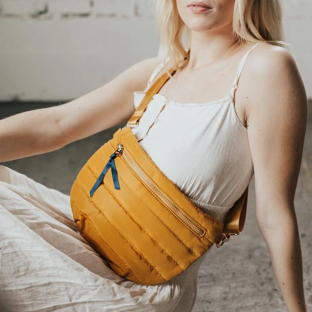 Jolie Puffer Belt Bag NEW COLORS!: Olive