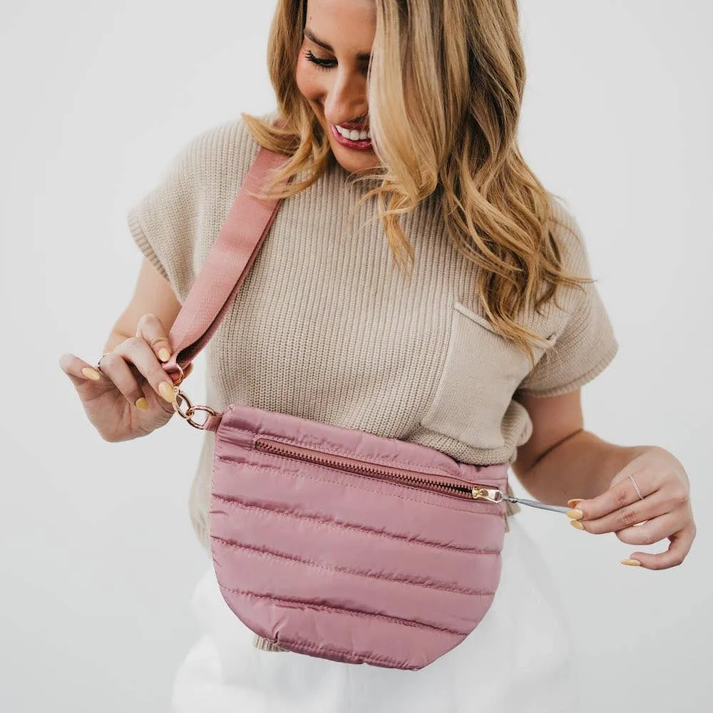 Jolie Puffer Belt Bag NEW COLORS!: Olive