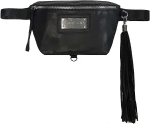 Jonny Cota Studio Fringe Fanny Pack, Black