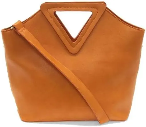Joy Susan Women's Fashion Purse Sophie Triangle Handle Handbag